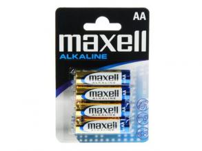 Maxell: Alkáli ceruzaelem 1.5V AA LR6 4db bliszteres csomagolásban