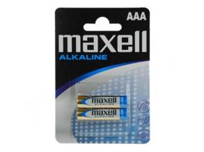 Maxell: Alkáli vékony ceruzaelem 1.5V AAA LR03 2db bliszteres csomagolásban