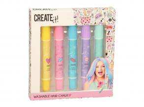 Create It! Hajszínező kréták, 5 db