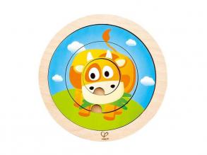 Hape forgó puzzle farm