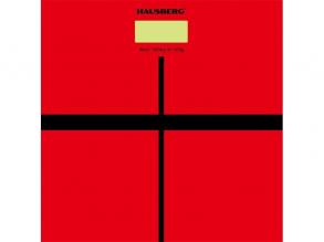 Hausberg HB-6003RS üveg fürdőszobai mérleg piros