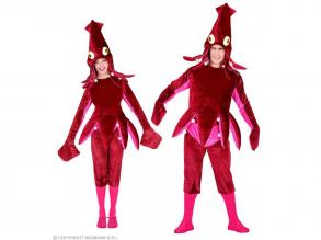 Tintahal unisex felnőtt jelmez M/L-es méretben