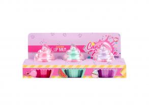 Create It! Candy Explosion ajakápoló balzsam, süti formában, 3 db-os