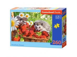 Epres kosár sünikkel 260db-os puzzle - Castorland