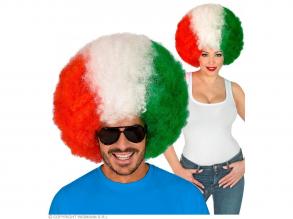 Afro paróka olasz színekben