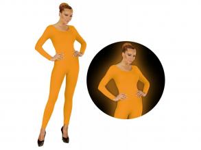 Neon narancssárga body női jelmez