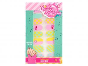 Create It! Candy Explosion köröm matricák, gyümölcsös