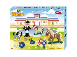 Póni farm vasalható gyöngy szett, 4000 db-os, Hama