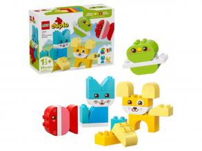 LEGO DUPLO: Kreatív és aranyos, 3 az 1-ben házi kedvencek (10477)