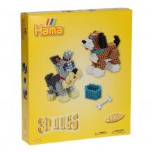 Hama 3D állatok, 2500 darabos gyöngyszett