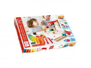 Hape fa golyópálya-készlet Domino  50 db.