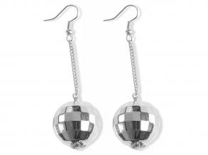 Diszkógömb fülbevaló