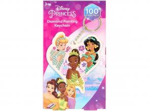Canenco: Disney hercegnők gyémántfestés kulcstartó