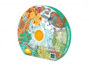 Hape Négy évszak puzzle világítással  16 darabos.