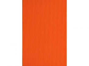 Narancssárga dekorációs 3D hullámpapír 50x70cm 161g 1db