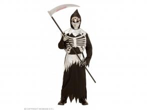 Grim Reaper csontváz-fantom fiú jelmez