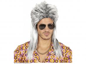 Ősz felhosszú férfi paróka