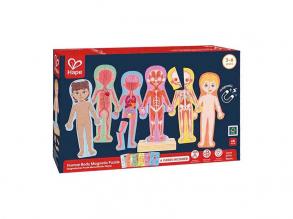 Hape mágneses puzzle Az emberi test  63 darabos