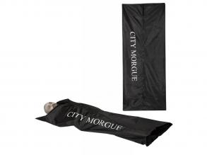 City Morgue műanyagzsák, halloween dekoráció, 180x75 cm, 1 db