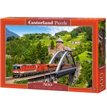 Vonat a hídon 500db-os puzzle - Castorland