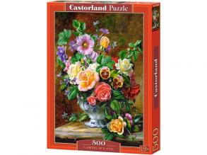 Virágok vázában 500db-os puzzle - Castorland