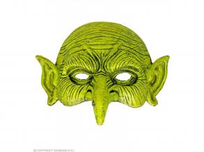 Zöld boszorkány maszk