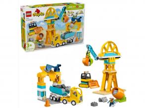 LEGO DUPLO: 3 az 1-ben építési terület és munkagépek (10476)