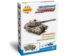 Felhúzható Tank 3D puzzle