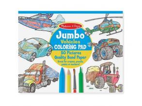 Járművek Jumbo színező - Melissa & Doug