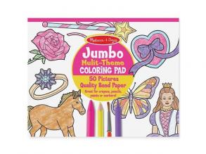 Pink Jumbo színező - Melissa & Doug