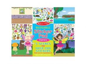 Tündérek újrahasználható matrica szett - Melissa & Doug