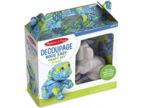 Kiskutya decoupage szett - Melissa & Doug