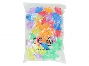 Színes átlátszó forgócsiga, többféle  26 db