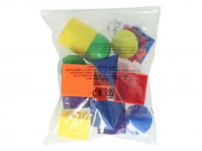 Geometriai formákból álló készlet, 12 darabos