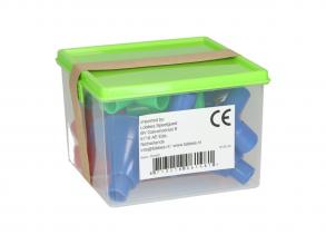 Csőidom építőszett, 30 darabos