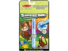 Dzsungelkaland úti színezőfüzet varázstollal