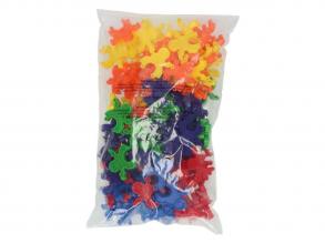 Színes építőfigurák  36 db.