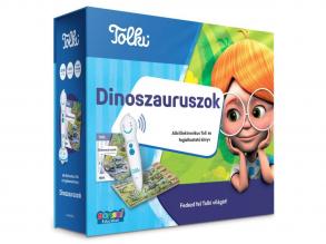 Tolki - Dinoszauruszok szett (könyv +toll)