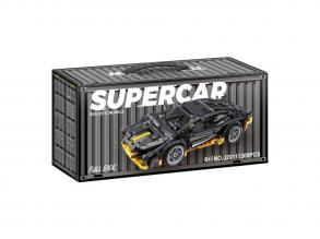 Supercar építőkészlet lendkerekes sportautó  589 részes