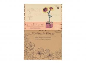 Fa 3D-készlet napraforgók  121 darabos