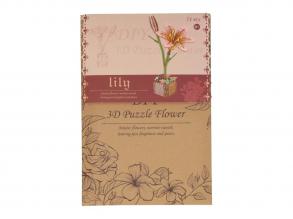 Fa 3D-készlet liliom  71 darabos.