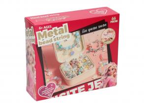 Töltött ékszerdoboz  66 db.