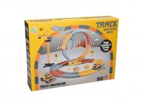 Építőpálya-készlet  80 darab