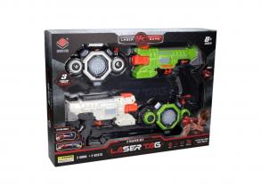 Lézeres játék 2 játékosnak  4 db-os szett