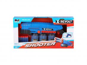 Shooter X Revolt puska  12 puha darts nyíllal és 3 dobozzal