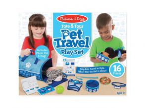 Kisállat hordozó és utazó játékszett - Melissa & Doug