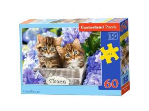 Cuki cicák 60db-os puzzle - Castorland