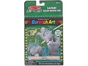 Szafari képkarc füzet - Melissa & Doug