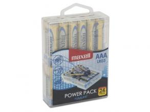 Maxell: Alkáli vékony ceruzaelem 1.5V AAA LR03 24db-os Mega Pack