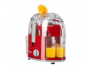 Hausberg HB-7500RS 350W vörös elektromos gyümölcscentrifuga 400ml
